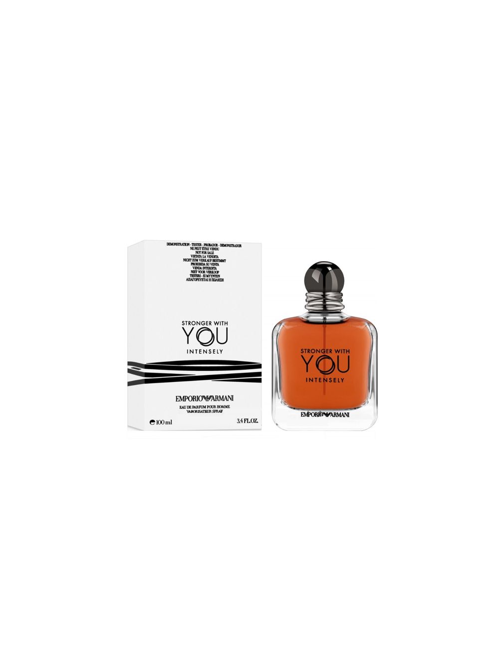 Emporio Armani Stronger With You Intensely EDP For Men -100ml (tester)