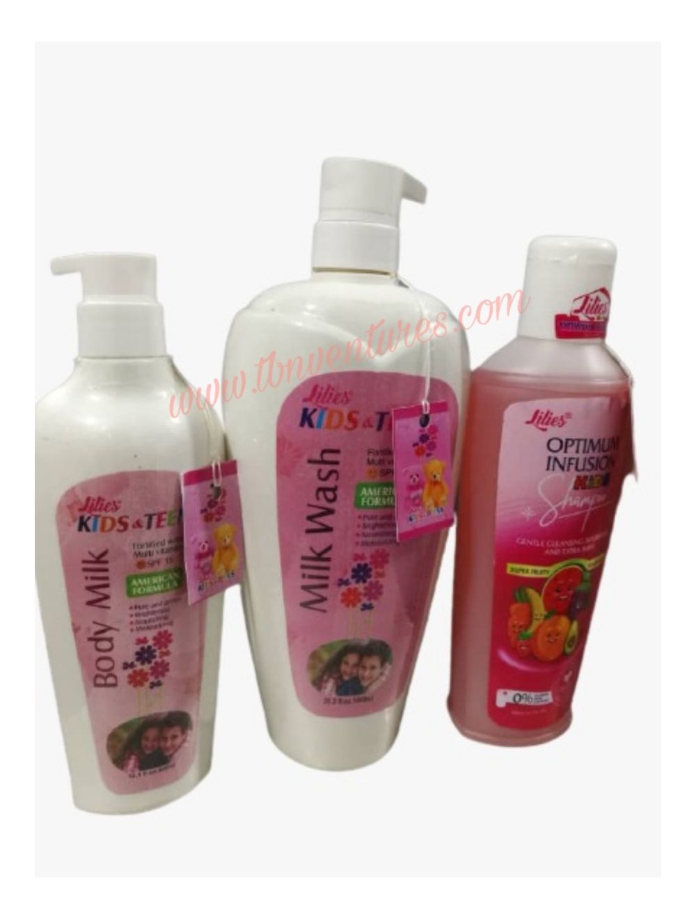 toetje Onbekwaamheid waarde Lilies Kids & Teens Shower Gel, Lotion & optimum infusion kids shampoo |TBN  Ventures